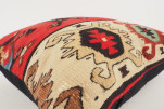 Kilim Pillow, ID 105, Kilim Pillow 16x16, Turkish Kilim Pillow, fabric kilim pillows, kilim pillow cover, decorative pillows