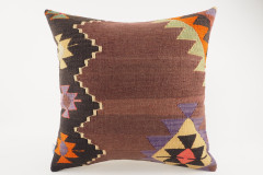 Kilim Pillow, ID 109, Kilim Pillow 16x16, Turkish Kilim Pillow, fabric kilim pillows, kilim pillow cover, decorative pillows