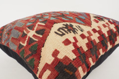 Kilim Pillow, ID 116, Kilim Pillow 16x16, Turkish Kilim Pillow, fabric kilim pillows, kilim pillow cover, decorative pillows