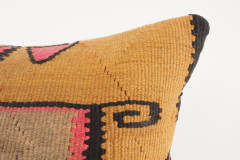 Kilim Pillow, ID 260, Kilim Pillow 16x16, Turkish Kilim Pillow, fabric kilim pillows, kilim pillow cover, decorative pillows