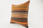 Kilim Pillow, ID 301, Kilim Pillow 16x16, Turkish Kilim Pillow, fabric kilim pillows, kilim pillow cover, decorative pillow