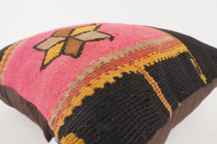 Kilim Pillow, ID 324, Kilim Pillow 16x16, Turkish Kilim Pillow, fabric kilim pillows, kilim pillow cover, decorative pillows