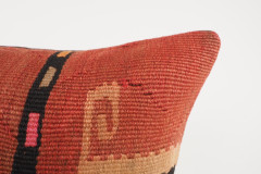 Kilim Pillow, ID 325, Kilim Pillow 16x16, Turkish Kilim Pillow, fabric kilim pillows, kilim pillow cover, decorative pillows