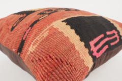 Kilim Pillow, ID 325, Kilim Pillow 16x16, Turkish Kilim Pillow, fabric kilim pillows, kilim pillow cover, decorative pillows