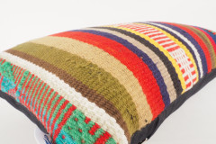 Kilim Pillow, ID 216,Kilim Pillow 12x20, Lumber Pillow, Turkish Kilim,Pillow, Cushion Cover, Decorative Pillow, Kilim Pillow