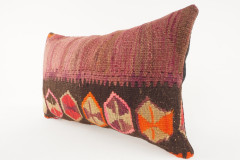 Kilim Pillow, ID 219, Kilim Pillow 12x20, Lumber Pillow, Turkish Kilim Pillow, Decorative Pillow, Kilim Pillow