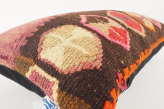 Kilim Pillow, ID 219,Kilim Pillow 12x20, Lumber Pillow, Turkish Kilim,Pillow, Cushion Cover, Decorative Pillow, Kilim Pillow