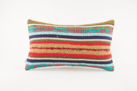 Kilim Pillow, ID 229,Kilim Pillow 12x20, Lumber Pillow, Turkish Kilim,Pillow, Cushion Cover, Decorative Pillow, Kilim Pillow