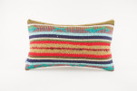 Kilim Pillow, ID 229, Kilim Pillow 12x20, Lumber Pillow, Turkish Kilim Pillow, Decorative Pillow, Kilim Pillow