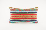 Kilim Pillow, ID 235, Kilim Pillow 12x20, Lumber Pillow, Turkish Kilim Pillow, Decorative Pillow, Kilim Pillow