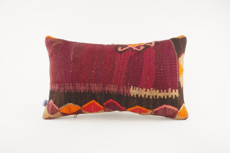 Kilim Pillow, ID 237,Kilim Pillow 12x20, Lumber Pillow, Turkish Kilim,Pillow, Cushion Cover, Decorative Pillow, Kilim Pillow