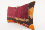 Kilim Pillow, ID 237, Kilim Pillow 12x20, Lumber Pillow, Turkish Kilim Pillow, Decorative Pillow, Kilim Pillow