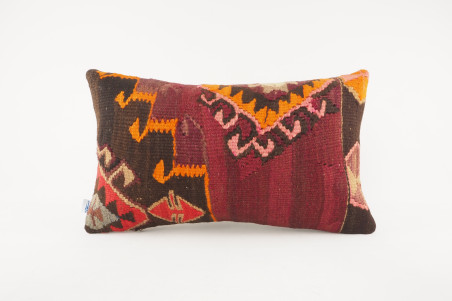 Kilim Pillow, ID 238,Kilim Pillow 12x20, Lumber Pillow, Turkish Kilim,Pillow, Cushion Cover, Decorative Pillow, Kilim Pillow