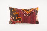 Kilim Pillow, ID 238, Kilim Pillow 12x20, Lumber Pillow, Turkish Kilim Pillow, Decorative Pillow, Kilim Pillow