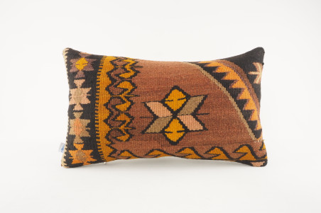 Kilim Pillow, ID 242,Kilim Pillow 12x20, Lumber Pillow, Turkish Kilim,Pillow, Cushion Cover, Decorative Pillow, Kilim Pillow