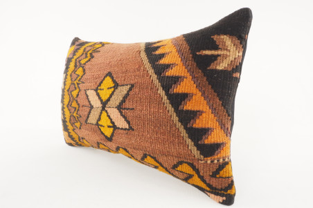 Kilim Pillow, ID 242, Kilim Pillow 12x20, Lumber Pillow, Turkish Kilim Pillow, Decorative Pillow, Kilim Pillow