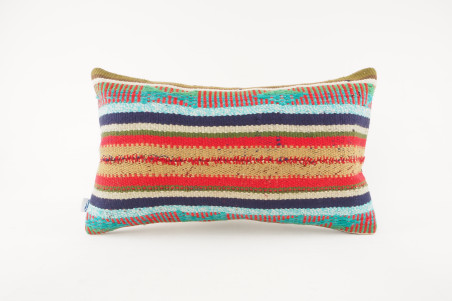 Kilim Pillow, ID 245,Kilim Pillow 12x20, Lumber Pillow, Turkish Kilim,Pillow, Cushion Cover, Decorative Pillow, Kilim Pillow