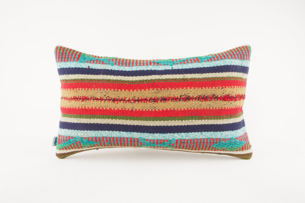 Kilim Pillow, ID 246, Kilim Pillow 12x20, Lumber Pillow, Turkish Kilim Pillow, Decorative Pillow, Kilim Pillow