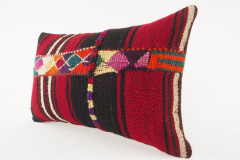 Kilim Pillow, ID 1586,  Kilim Pillow 12x20, Lumber Pillow, Turkish Kilim Pillow, Throw Pillow, Decorative Pillow, Accent Pillow