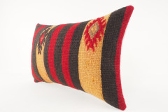 Kilim Pillow, ID 616, Kilim Pillow 12x20, Lumber Pillow, Turkish Kilim Pillow, Throw Pillow, Decorative Pillow, Accent Pillow