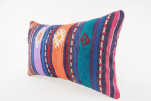 Kilim Pillow, ID 631, Kilim Pillow 12x20, Lumber Pillow, Turkish Kilim Pillow, Throw Pillow, Decorative Pillow, Accent Pillow