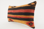 Kilim Pillow, ID 632, Kilim Pillow 12x20, Lumber Pillow, Turkish Kilim Pillow, Throw Pillow, Decorative Pillow, Accent Pillow