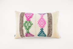 Kilim Pillow, Kilim Pillow 12x20, Lumber Pillow, Turkish Kilim Pillow, Throw Pillow, Decorative Pillow, Accent Pillow Cover