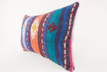 Kilim Pillow, ID 638, Kilim Pillow 12x20, Lumber Pillow, Turkish Kilim Pillow, Throw Pillow, Decorative Pillow, Accent Pillow