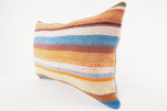 Kilim Pillow, ID 600,  Kilim Pillow 12x20, Lumber Pillow, Turkish Kilim Pillow, Throw Pillow, Decorative Pillow, Accent Pillow