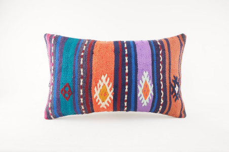 Kilim Pillow, Kilim Pillow 12x20, Lumber Pillow, Turkish Kilim Pillow, Throw Pillow, Decorative Pillow, Accent Pillow Cover