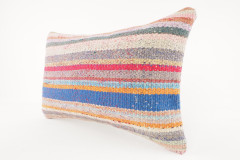 Kilim Pillow, ID 630, Kilim Pillow 12x20, Lumber Pillow, Turkish Kilim Pillow, Throw Pillow, Decorative Pillow, Accent Pillow