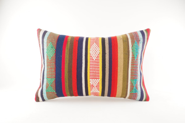 Kilim Pillow, ID 267, Kilim Pillow 16x24,Kilim Pillow Lumbar,Throw Pillow,Turkish Kilim Pillow,Decorative Pillow,Vintage Pillow