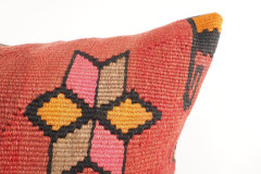 Kilim Pillow, ID 322, Kilim Pillow 16x24,Kilim Pillow Lumbar,Throw Pillow,Turkish Kilim Pillow,Decorative Pillow,Vintage Pillow