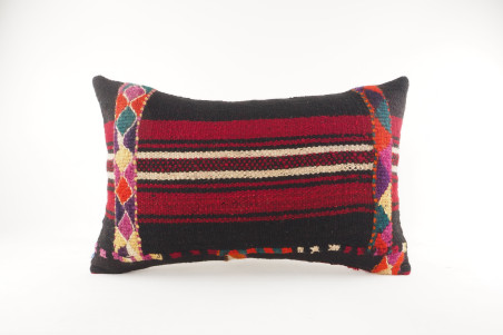 Kilim Pillow, ID 486, Kilim Pillow 16x24,Kilim Pillow Lumbar,Throw Pillow,Turkish Kilim Pillow,Decorative Pillow,Vintage Pillow