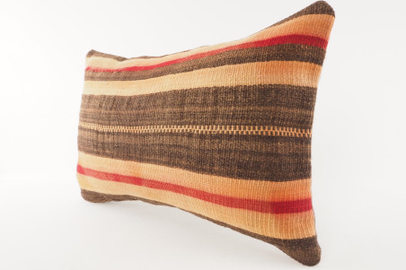 Kilim Pillow, ID 458, Kilim Pillow 16x24,Kilim Pillow Lumbar,Throw Pillow,Turkish Kilim Pillow,Decorative Pillow,Vintage Pillow