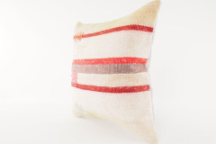 Kilim Pillow, ID 535, Kilim Pillow 16x16, Turkish Kilim Pillow, Fabric Kilim Pillows, Kilim Pillow Cover, Decorative Pillows