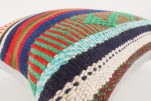 Kilim Pillow, ID 453, Kilim Pillow 16x16, Turkish Kilim Pillow, Fabric Kilim Pillows, Kilim Pillow Cover, Decorative Pillows