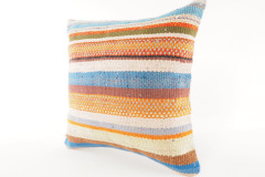 Kilim Pillow, ID 529, Kilim Pillow 16x16, Turkish Kilim Pillow, Fabric Kilim Pillows, Kilim Pillow Cover, Decorative Pillows