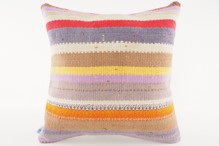 Kilim Pillow, ID 532, Kilim Pillow 16x16, Turkish Kilim Pillow, fabric kilim pillows, kilim pillow cover, decorative pillows