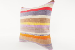 Kilim Pillow, ID 533, Kilim Pillow 16x16, Turkish Kilim Pillow, Fabric Kilim Pillows, Kilim Pillow Cover, Decorative Pillows