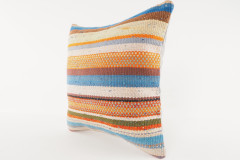 Kilim Pillow, ID 536, Kilim Pillow 16x16, Turkish Kilim Pillow, Fabric Kilim Pillows, Kilim Pillow Cover, Decorative Pillows