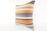 Kilim Pillow, ID 582, Kilim Pillow 16x16, Turkish Kilim Pillow, Fabric Kilim Pillows, Kilim Pillow Cover, Decorative Pillows