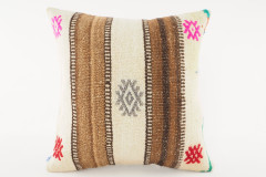 Kilim Pillow, ID 575, Kilim Pillow 16x16, Turkish Kilim Pillow, fabric kilim pillows, kilim pillow cover, decorative pillows