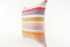 Kilim Pillow, ID 570, Kilim Pillow 16x16, Turkish Kilim Pillow, Fabric Kilim Pillows, Kilim Pillow Cover, Decorative Pillows