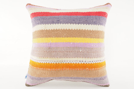 Kilim Pillow, ID 547, Kilim Pillow 16x16, Turkish Kilim Pillow, fabric kilim pillows, kilim pillow cover, decorative pillows