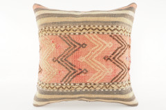 Kilim Pillow, ID 546, Kilim Pillow 16x16, Turkish Kilim Pillow, fabric kilim pillows, kilim pillow cover, decorative pillows