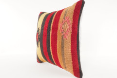 Kilim Pillow, ID 557, Kilim Pillow 16x16, Turkish Kilim Pillow, Fabric Kilim Pillows, Kilim Pillow Cover, Decorative Pillows