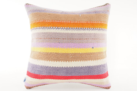 Kilim Pillow, ID 550, Kilim Pillow 16x16, Turkish Kilim Pillow, fabric kilim pillows, kilim pillow cover, decorative pillows