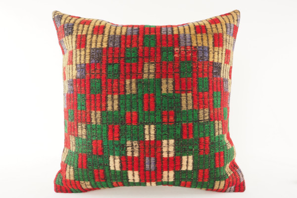 Kilim Pillow, ID 428, Kilim Pillow 20x20,Turkish Kilim Pillow,Kilim Cushion Cover Kilim Pillow Case,Decorative and Accent Pillow