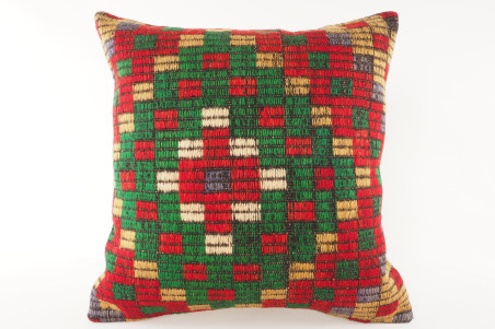 Kilim Pillow, ID 429 , Turkish Kilim Pillow, 20x20, Home Decor, Sofa Pillow, Cushion Cover, Decorative Pillow, Pillow Case